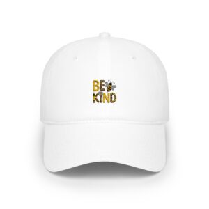 Be Kind Floral Low-Profile Baseball Cap