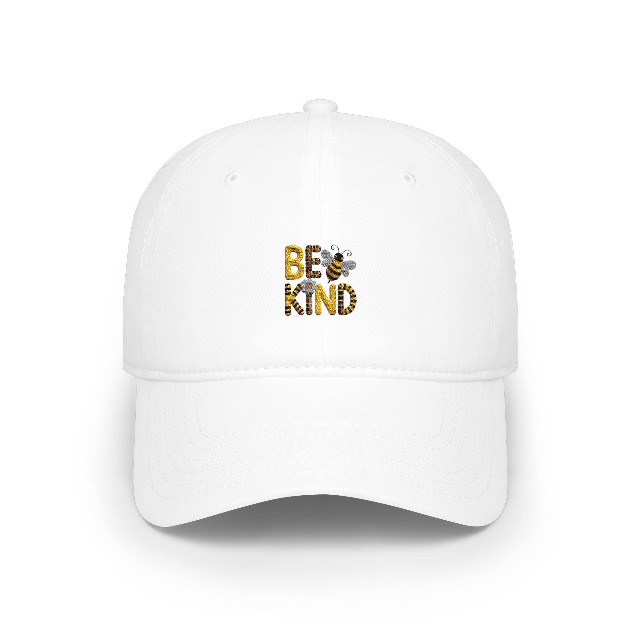 Be Kind Floral Low-Profile Baseball Cap