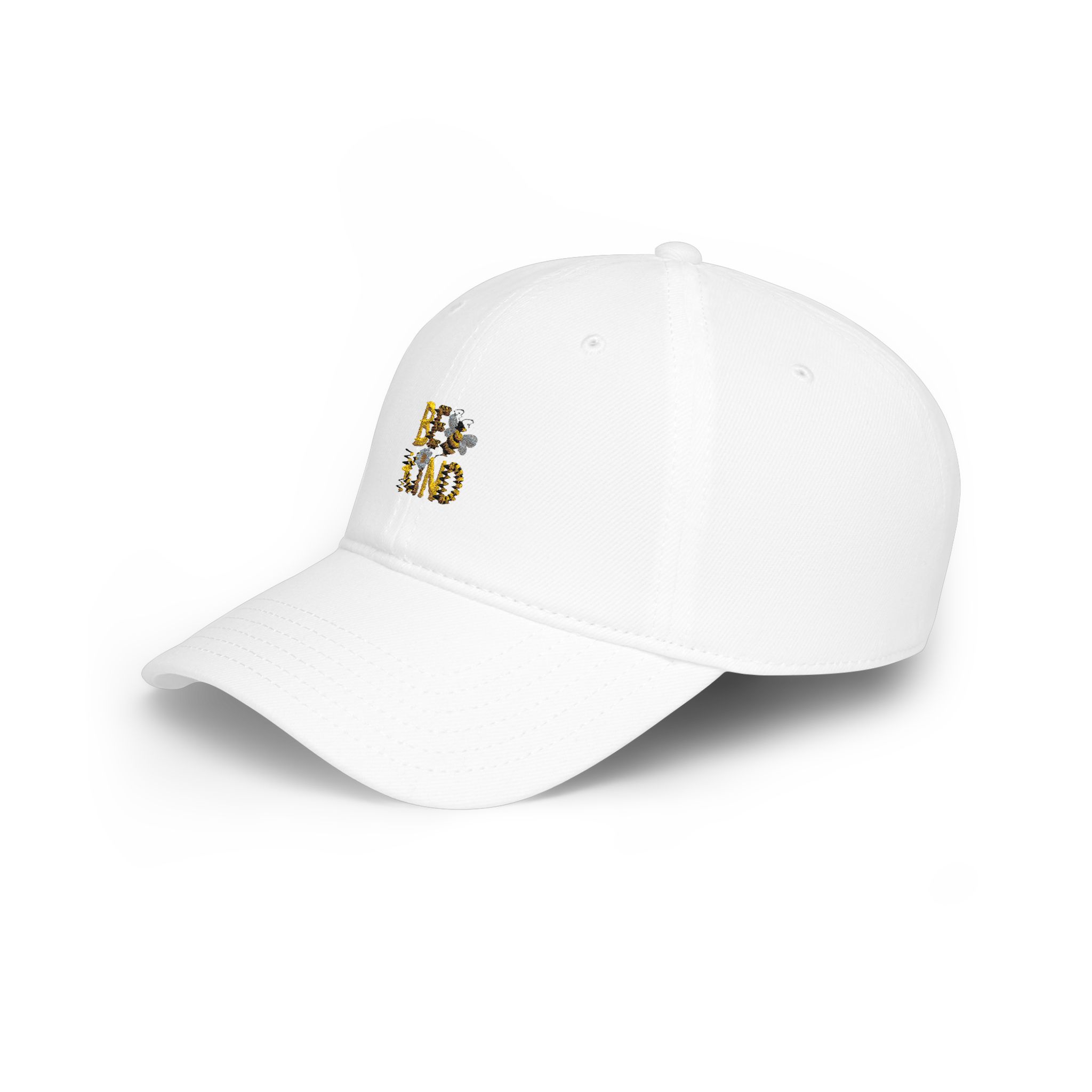 Be Kind Floral Low-Profile Baseball Cap - Image 3