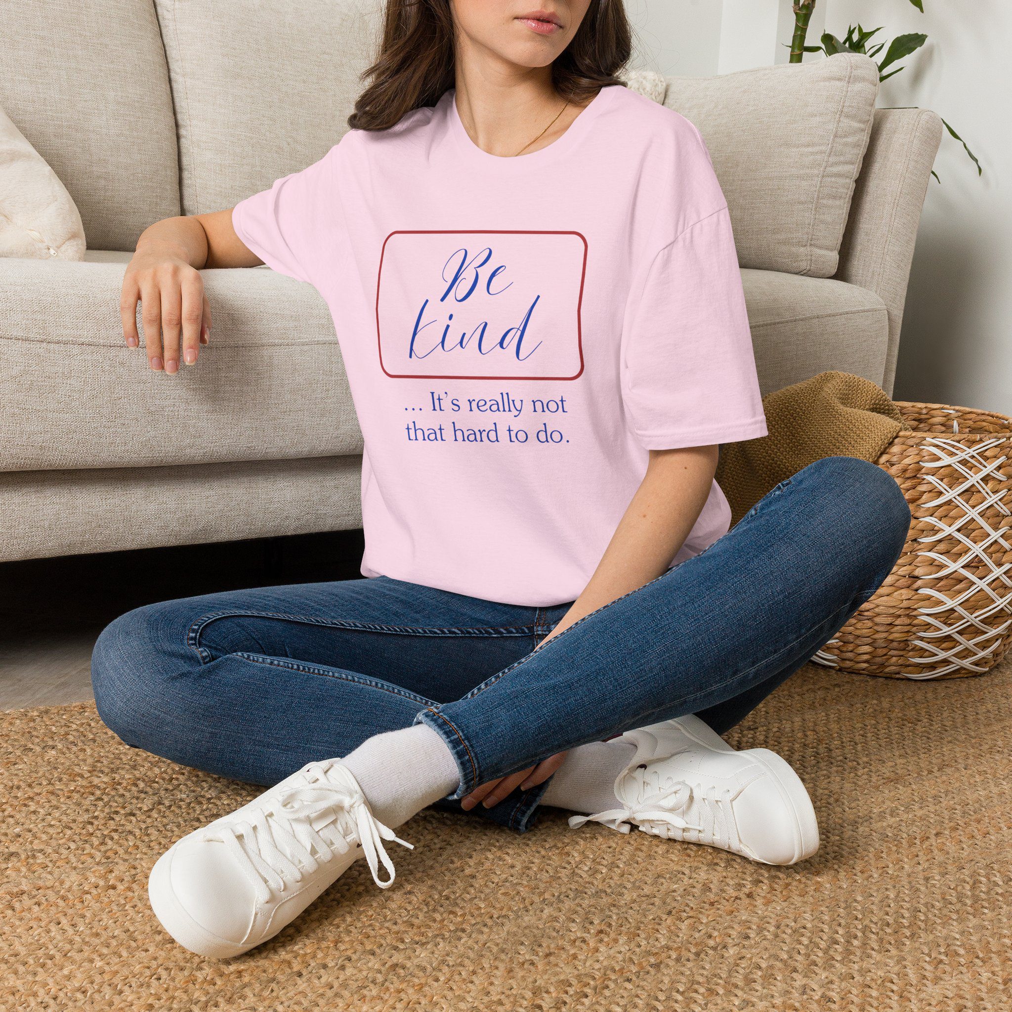Be Kind T-Shirt — "Be Kind... It's Really Not That Hard to Do" Inspirational Tee - Image 26
