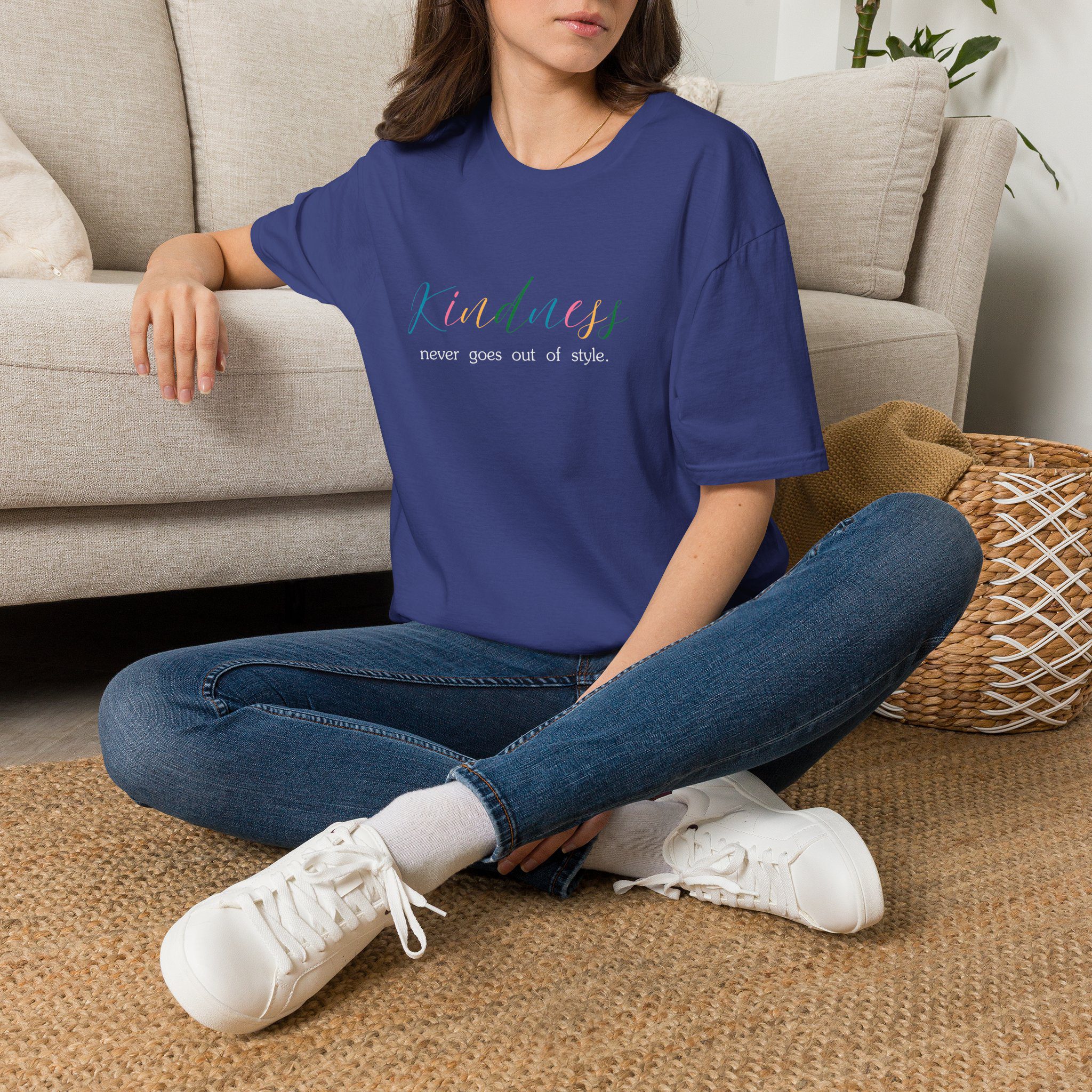 Kindness Colorful Tee — "Kindness Never Goes Out of Style" - Image 12