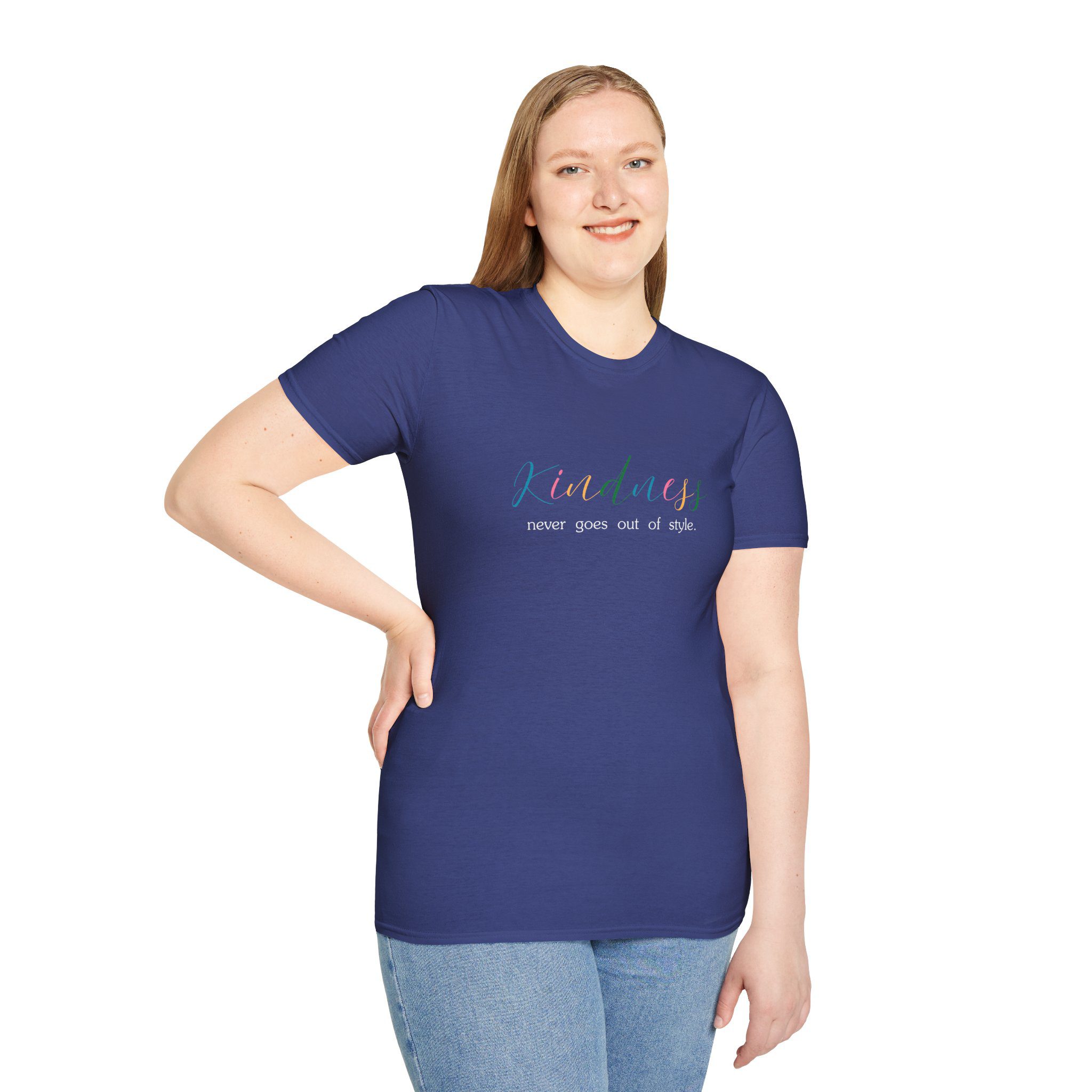 Kindness Colorful Tee — "Kindness Never Goes Out of Style" - Image 11