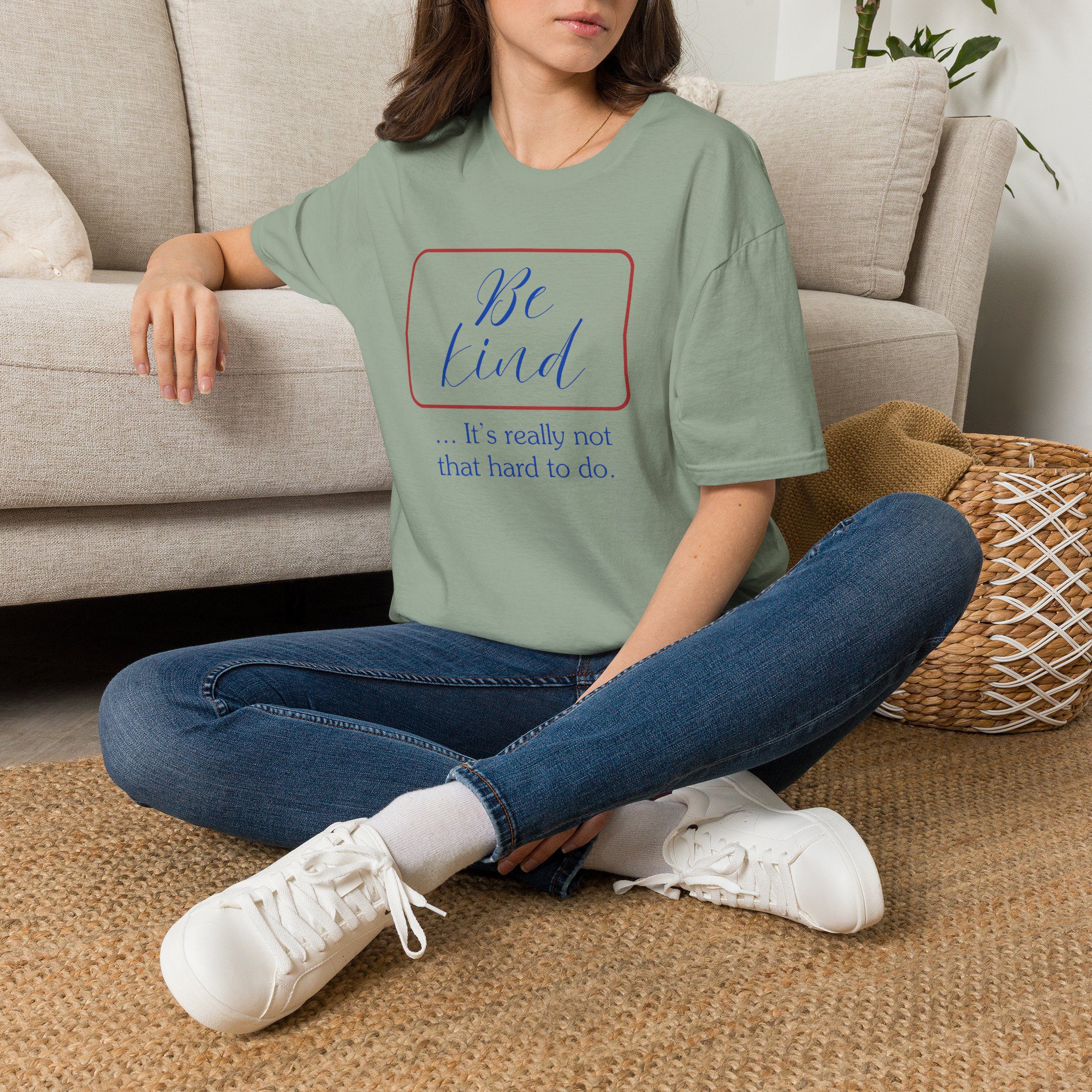 Be Kind T-Shirt — "Be Kind... It's Really Not That Hard to Do" Inspirational Tee - Image 21