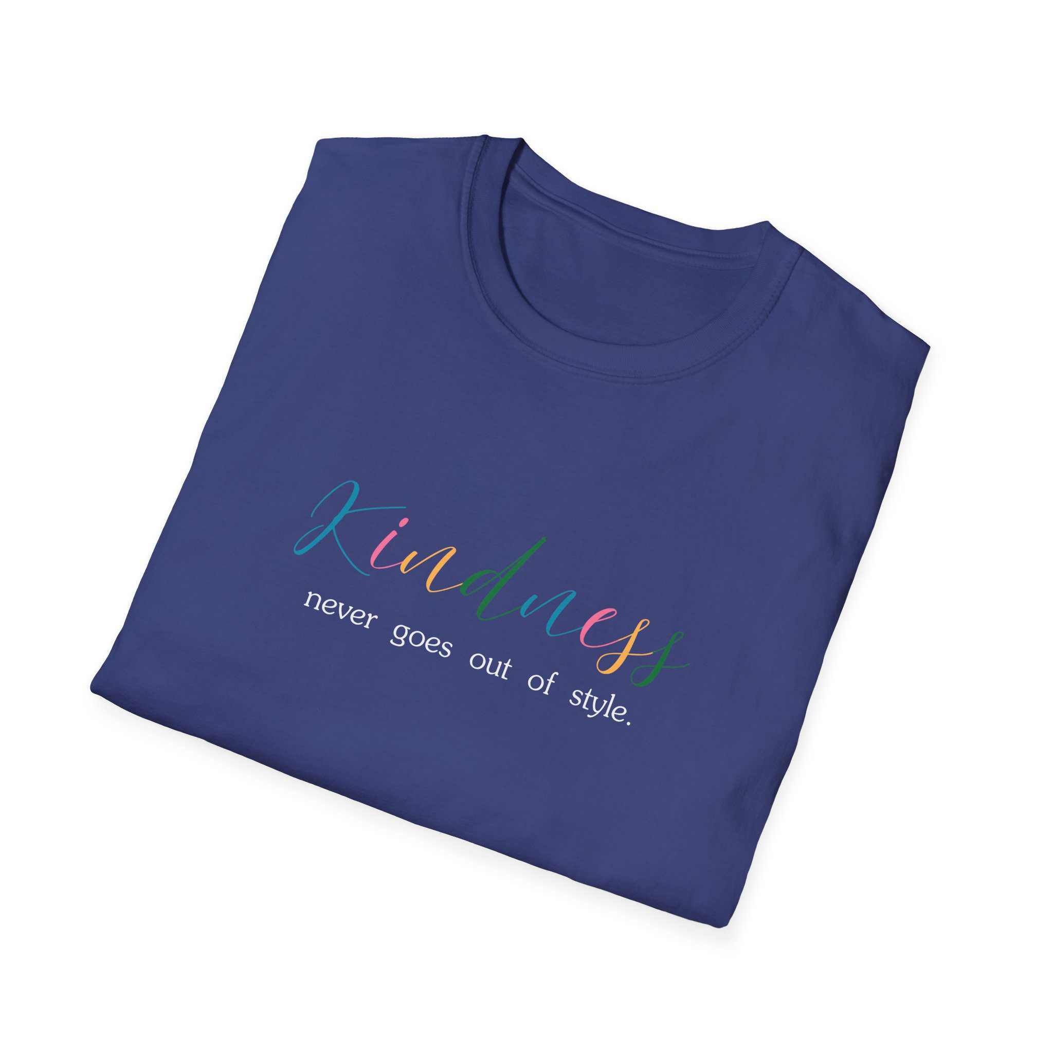Kindness Colorful Tee — "Kindness Never Goes Out of Style" - Image 10